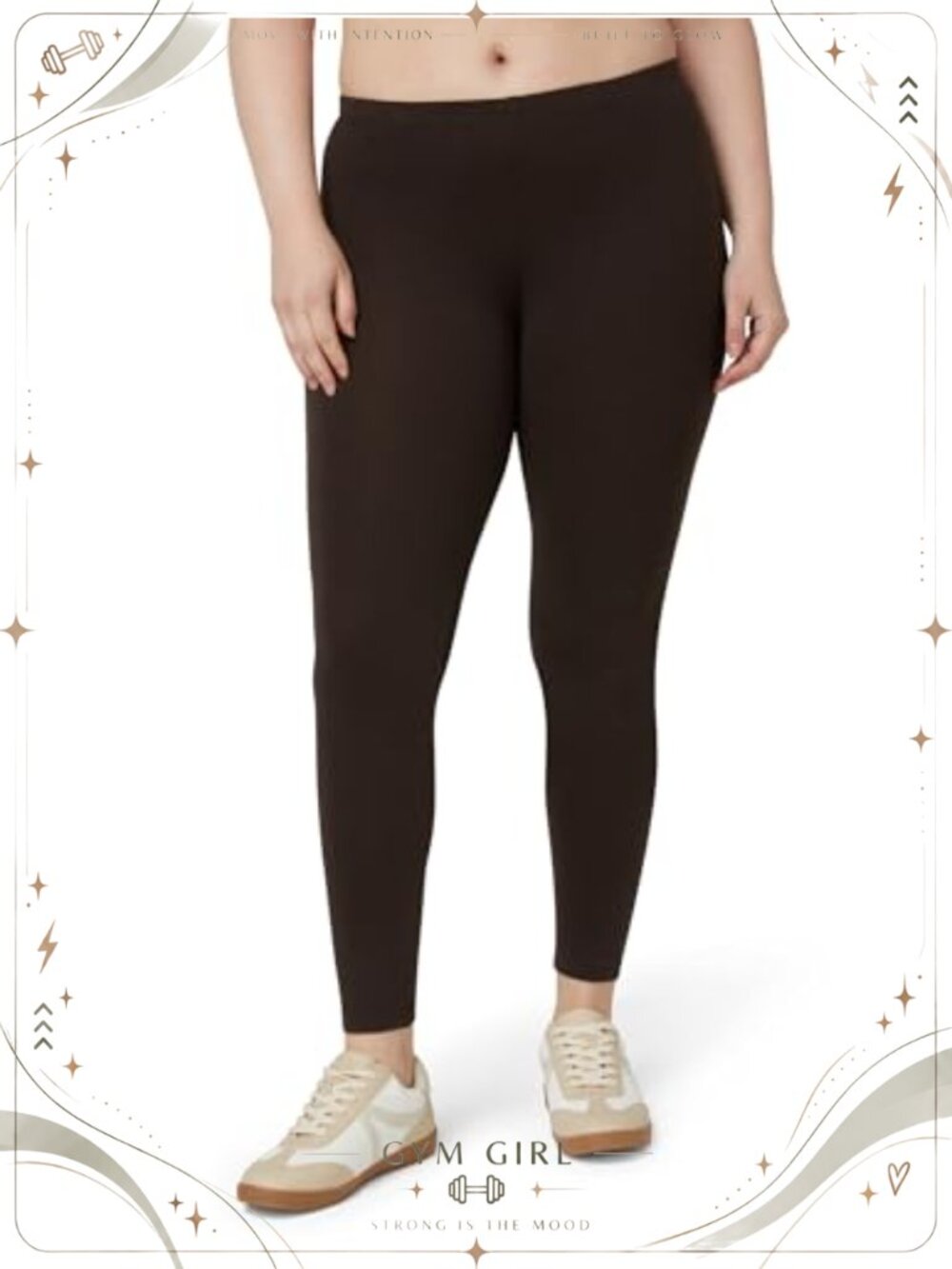 Cotton Leggings Soft Elastic Waistband Pull On Skinny Women's